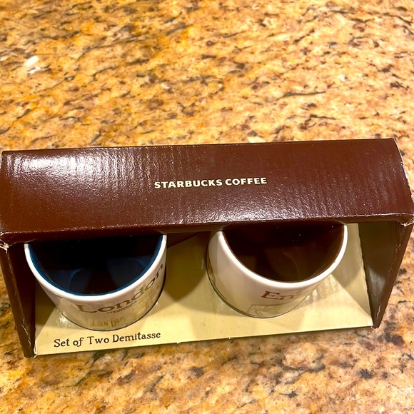 Starbucks Kitchen Mini Starbucks Espresso Cups To Use Or Show